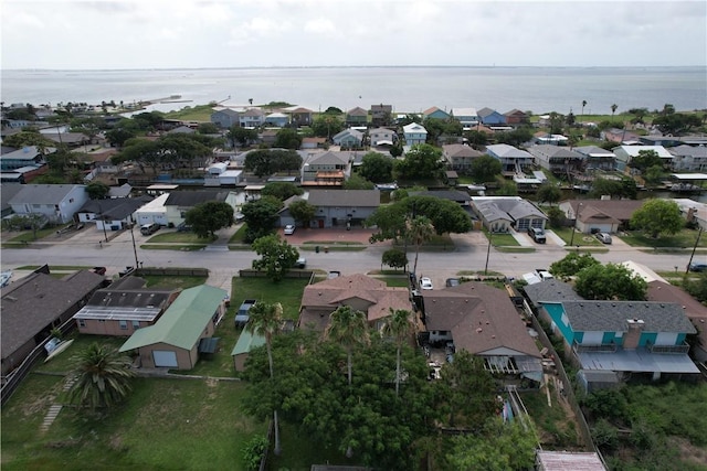 3346 Samoa Dr, Corpus Christi, TX 78418 - aerial view of residential area with a nearby body of water