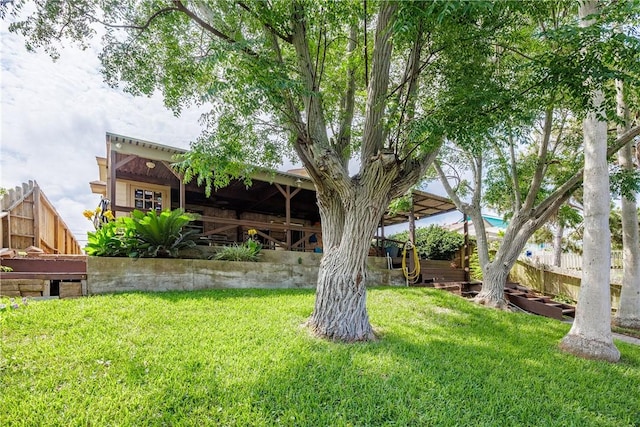 3346 Samoa Dr, Corpus Christi, TX 78418 - view of yard