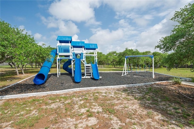 1962 Lighthouse Lakes Ln, Aransas Pass, TX 78336 - view of community jungle gym