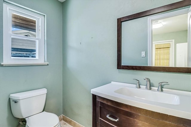 434 Cape Lookout Dr, Corpus Christi, TX 78412 - half bath with toilet and vanity