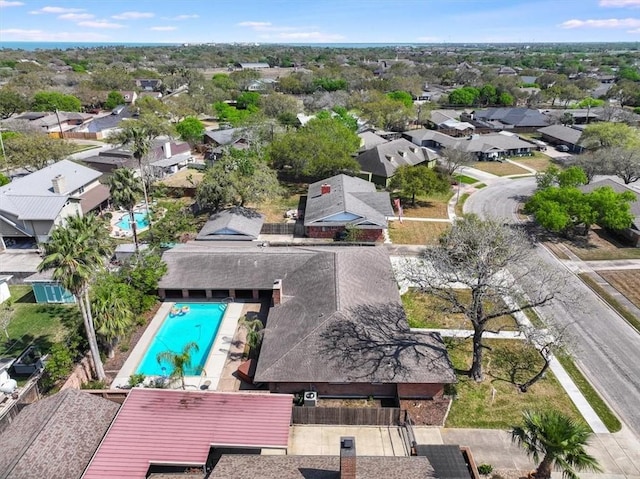 434 Cape Lookout Dr, Corpus Christi, TX 78412 - bird's eye view with a residential view