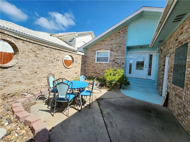 13757 Cayo Gorda Ct, Corpus Christi, TX 78418 - view of patio / terrace featuring outdoor dining area