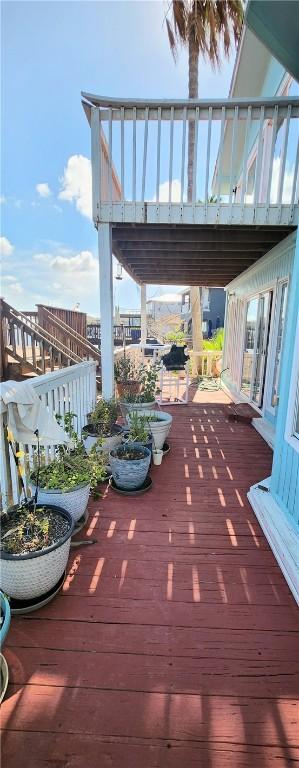 13757 Cayo Gorda Ct, Corpus Christi, TX 78418 - view of deck