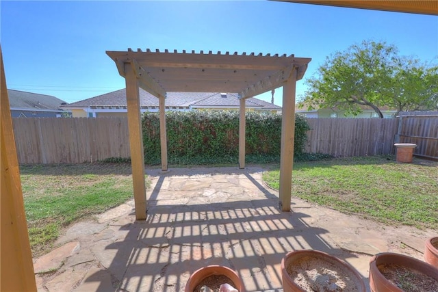 view of patio