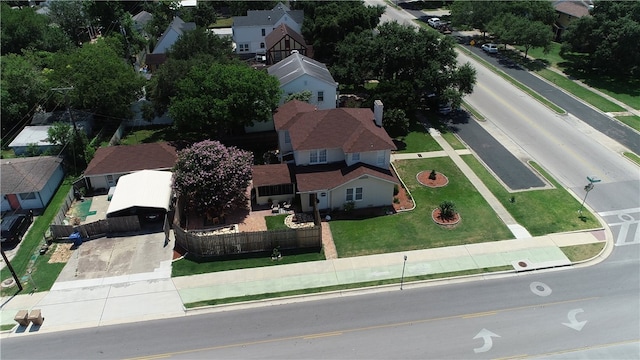 501 Del Mar Blvd, Corpus Christi, TX 78404 - aerial perspective of suburban area