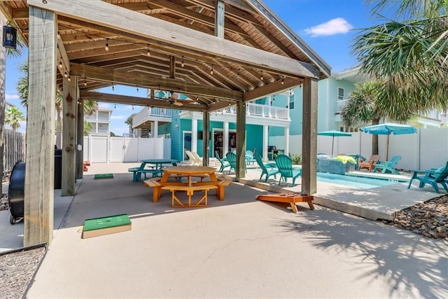 835 Ocean Side Dr, Port Aransas, TX 78373 - view of patio