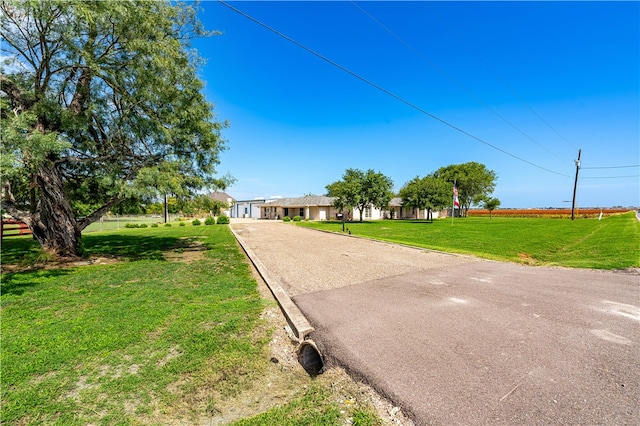 view of road