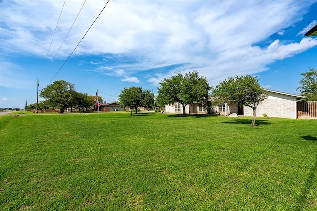 view of yard