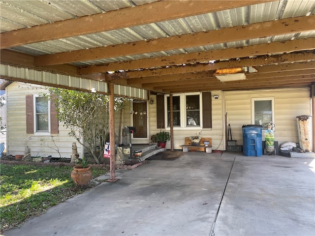 view of patio