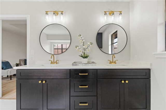 4530 Megal Dr, Corpus Christi, TX 78413 - ensuite bathroom featuring double vanity