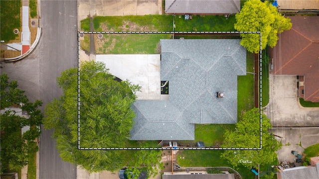 4530 Megal Dr, Corpus Christi, TX 78413 - aerial view of property and surrounding area with property boundaries highlighted