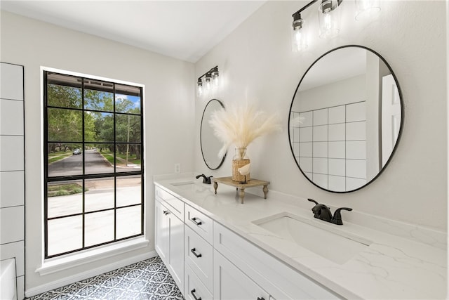 4530 Megal Dr, Corpus Christi, TX 78413 - bathroom featuring double vanity