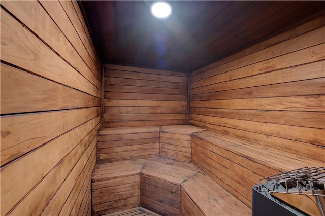 view of sauna / steam room