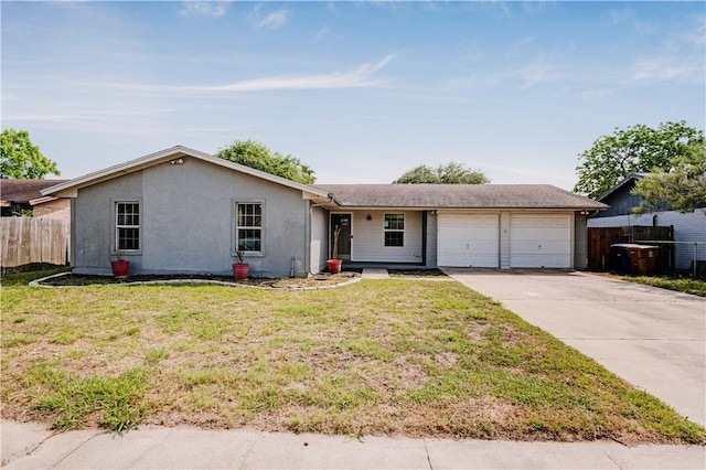 433 Pleiades Pl, Corpus Christi, TX 78418 - single story home featuring an attached garage, driveway, and stucco siding