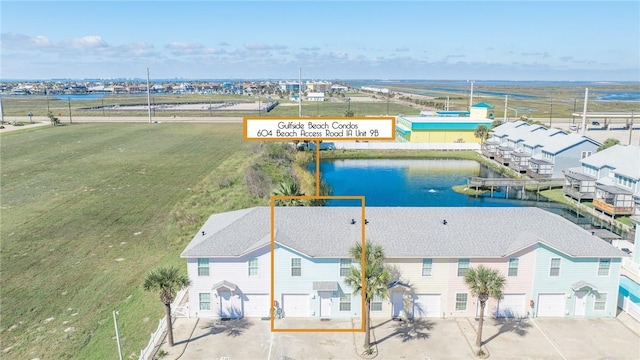 604 Beach Access Road 1a 9-B, Port Aransas, TX 78373 - bird's eye view of a nearby body of water