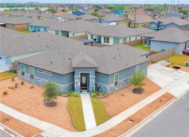 3137 Piranha Dr, Corpus Christi, TX 78414 - aerial perspective of suburban area