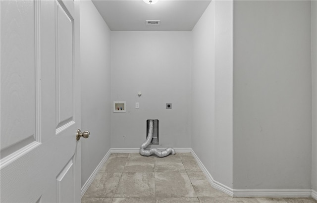 7525 Killebrew Dr, Corpus Christi, TX 78414 - washroom featuring electric dryer hookup, washer hookup, and hookup for a gas dryer