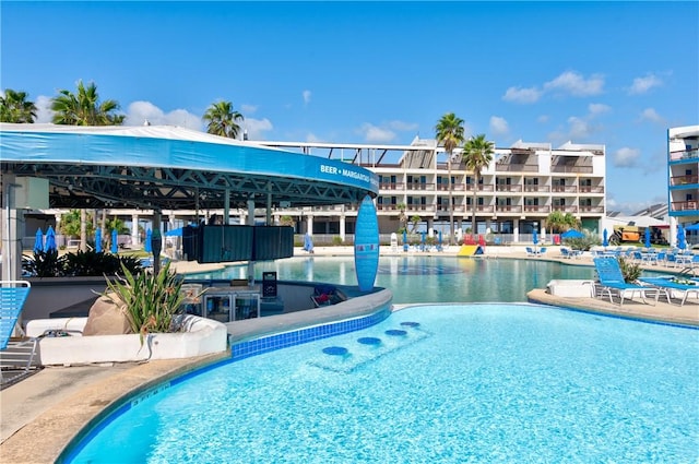 view of community pool