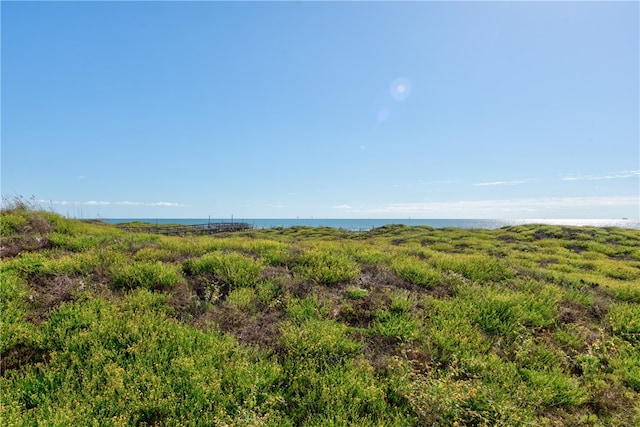 view of nature featuring a water view