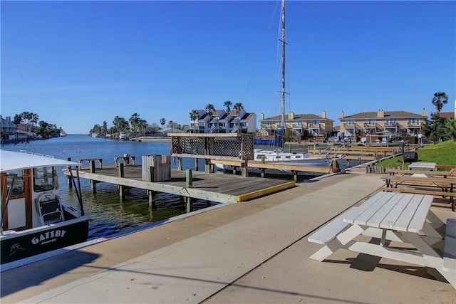 14300 S Padre Island Dr Unit 79, Corpus Christi, TX 78418 - dock featuring a water view