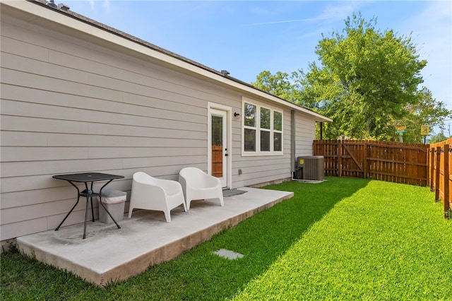 964 Allende St, Seguin, TX 78155 - view of yard with central air condition unit