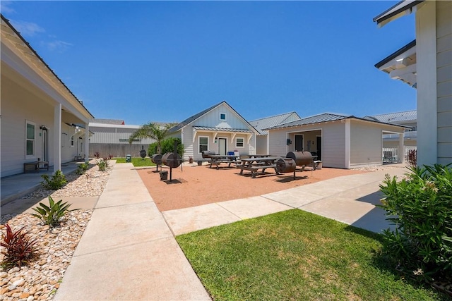 129 N Alister St Unit 2, Port Aransas, TX 78373 - view of patio / terrace