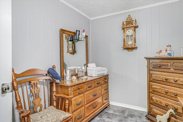 1032 Illinois St, Robstown, TX 78380 - interior space featuring baseboards and ornamental molding
