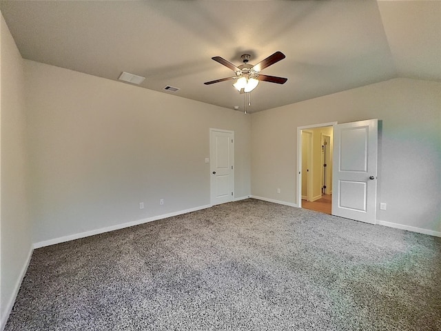 3002 Stone Creek Dr, Corpus Christi, TX 78410 - unfurnished bedroom featuring carpet flooring, baseboards, and a ceiling fan