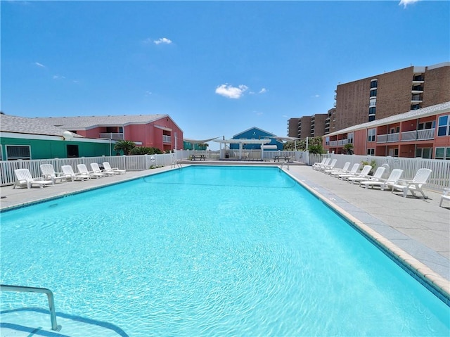 800 Beach Access Road 1a 509, Port Aransas, TX 78373 - community pool featuring fence and a patio area