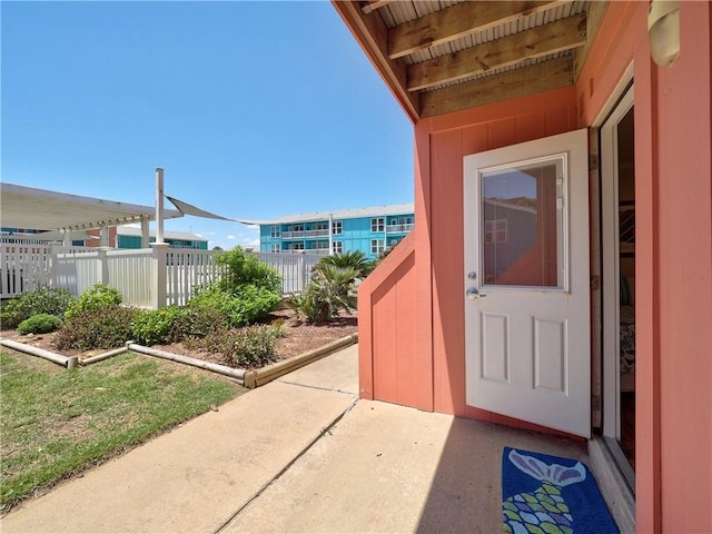 800 Beach Access Road 1a 509, Port Aransas, TX 78373 - entrance to property with fence and a patio