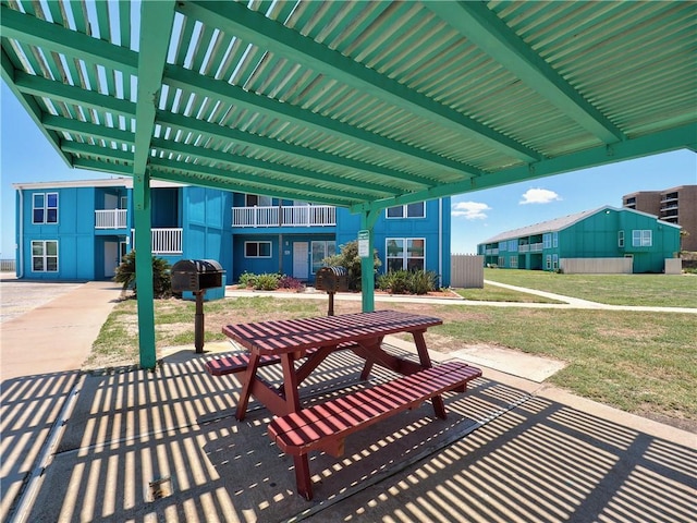 800 Beach Access Road 1a 509, Port Aransas, TX 78373 - view of patio