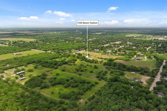 drone / aerial view