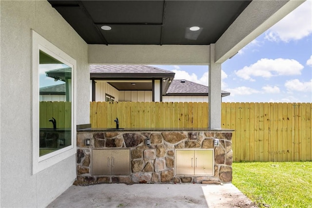 6218 Sadie St, Corpus Christi, TX 78415 - view of patio / terrace