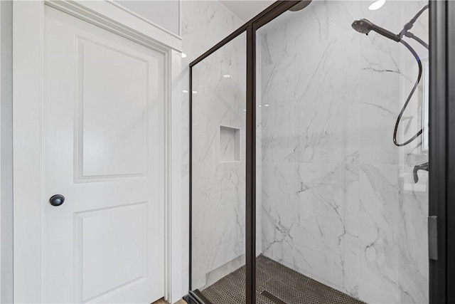 6218 Sadie St, Corpus Christi, TX 78415 - full bathroom with a marble finish shower