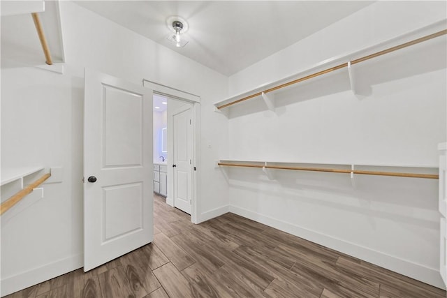 6218 Sadie St, Corpus Christi, TX 78415 - spacious closet with wood finished floors