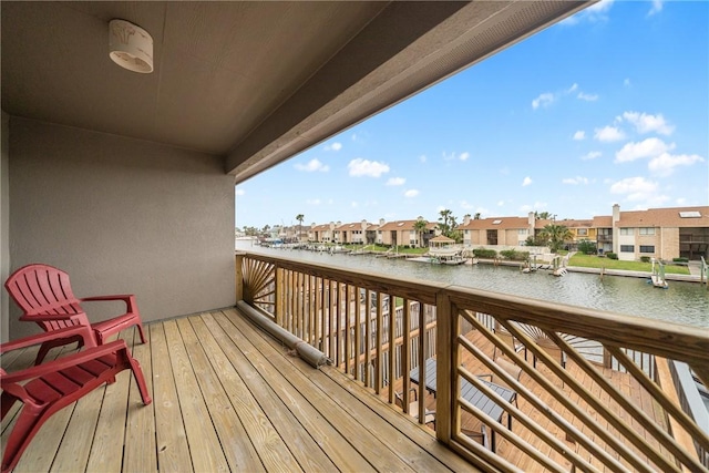 15414 Salt Cay Ct Unit 5E, Corpus Christi, TX 78418 - balcony featuring a water view and a residential view