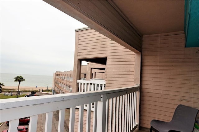 3938 Surfside Blvd Unit 1337, Corpus Christi, TX 78402 - balcony featuring a water view