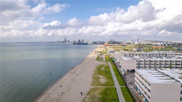 water view with a beach view