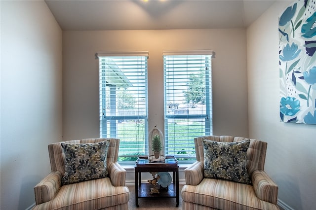 view of sitting room