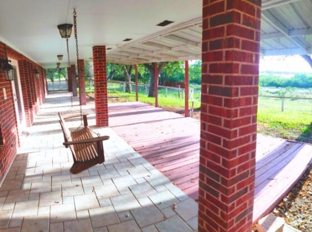 112 Fm 1042, Three Rivers, TX 78071 - view of patio