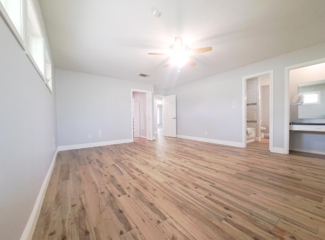 112 Fm 1042, Three Rivers, TX 78071 - unfurnished room with ceiling fan and wood finished floors