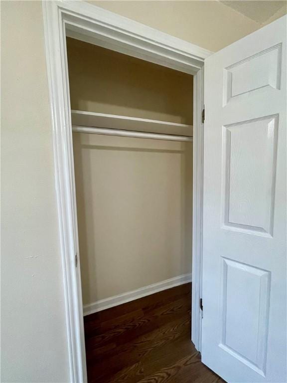 view of closet