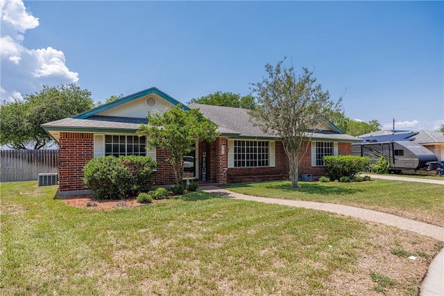 537 Vista Dr, Odem, TX 78370 - ranch-style home with brick siding