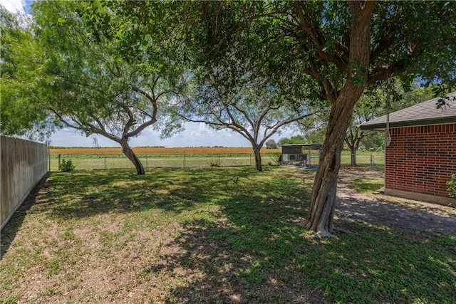 537 Vista Dr, Odem, TX 78370 - view of yard featuring a view of countryside