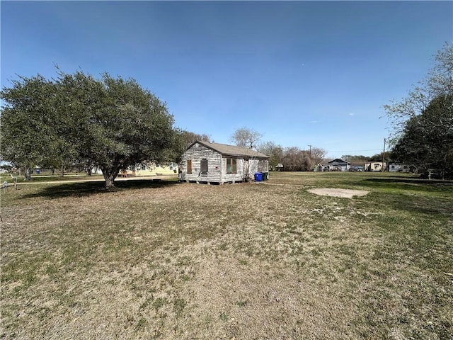view of yard