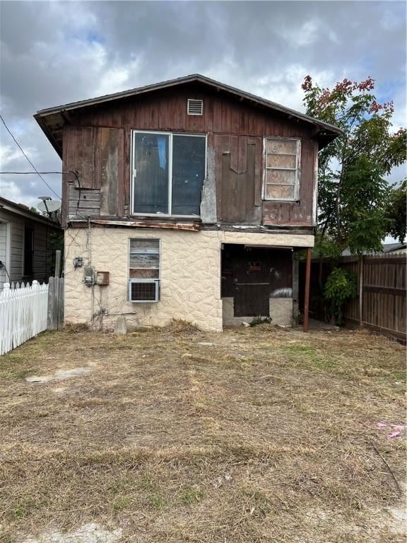 view of back of property