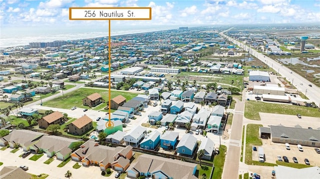 drone / aerial view featuring a residential view