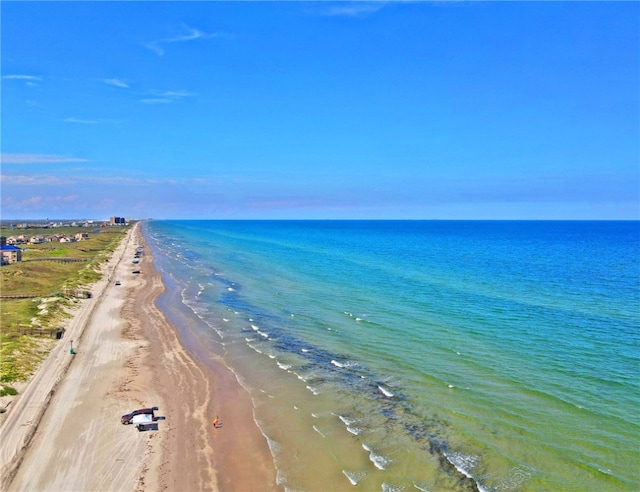 water view with a beach view