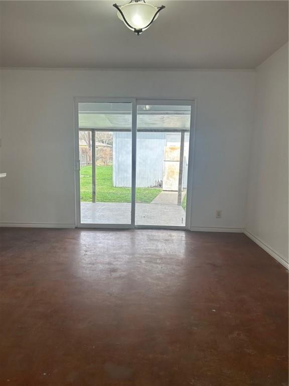 view of unfurnished room