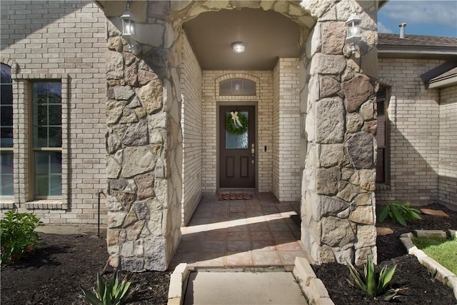 7002 Madiera Dr, Corpus Christi, TX 78414 - entrance to property featuring brick siding